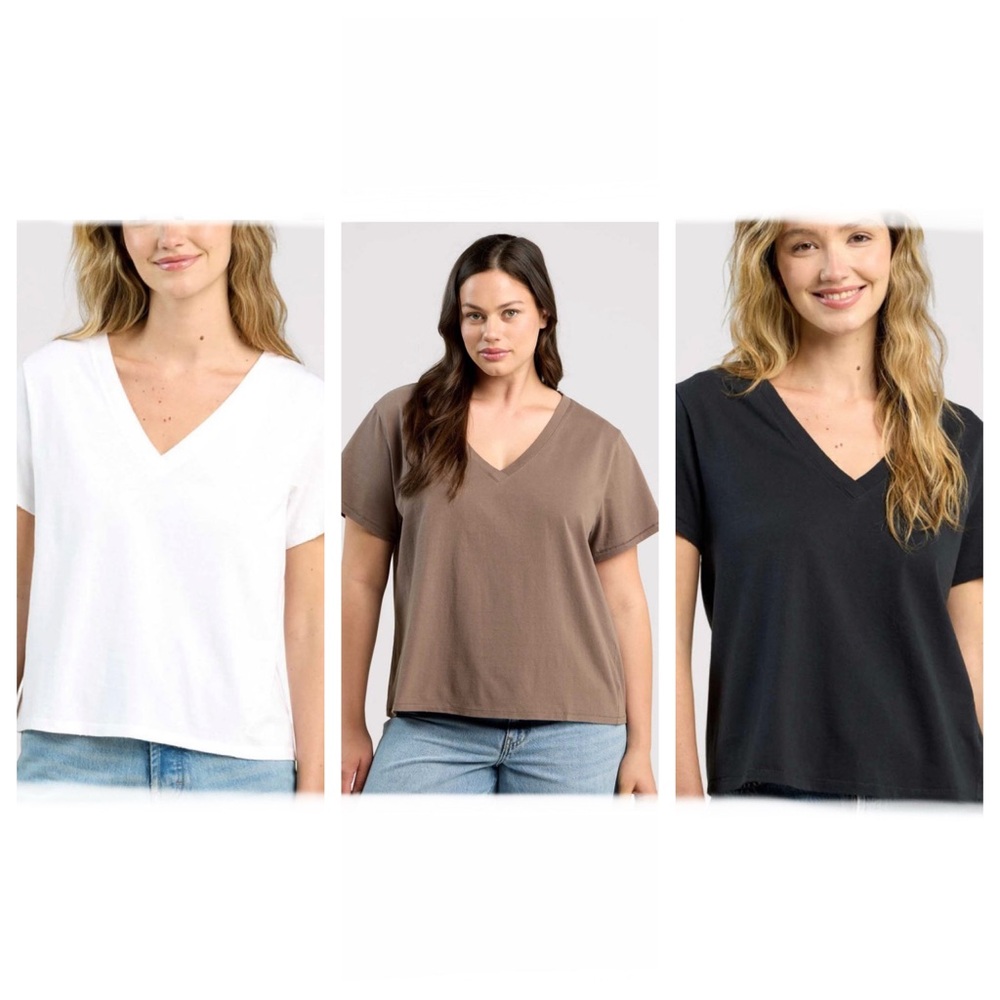 Nuuds V-Neck Everyday T-shirt (Bundle of 3)